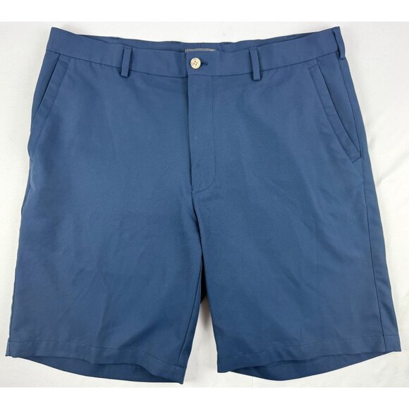 Peter Millar Performance EB82 Shorts Mens sz 36 Navy Blue Crown Sport - Picture 2 of 9